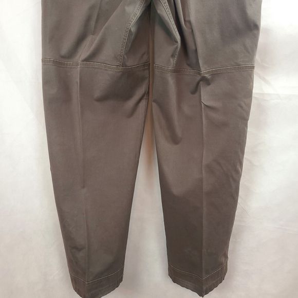 Cabela's Casuals Men's (W38 x L34) Brown Cotton Stretch Straight Leg Pants - Picture 7 of 11